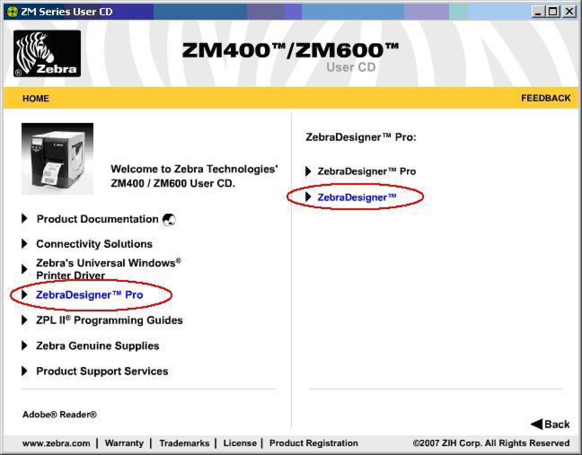 zebra designer excel