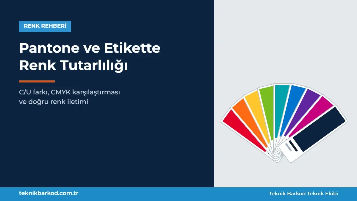 Pantone Nedir? Etikette Renk Tutarlılığı Rehberi