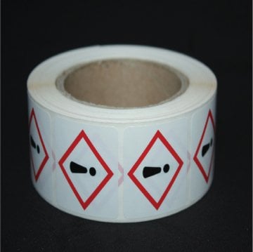 GHS07 Ünlem Uyarı Etiketi