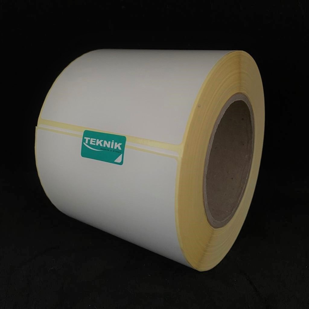 Smart Eko Termal Barkod Etiketi 100x80mm Masura Çapı:76mm