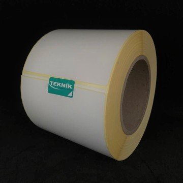 Smart Eko Termal Barkod Etiketi 100x80mm Masura Çapı:76mm