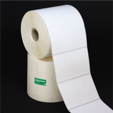 Smart Kuşe Barkod Etiketi 100x100mm